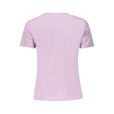 Guess Jeans Purple Cotton Women T-Shirt